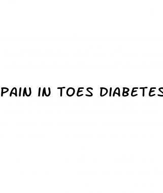 pain in toes diabetes