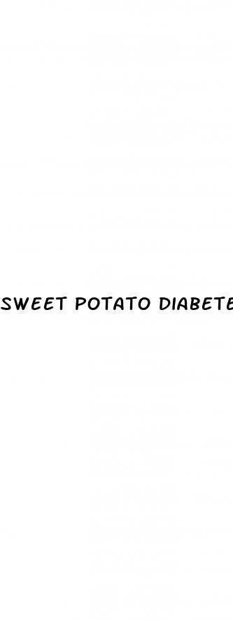 sweet potato diabetes type 2