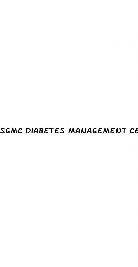 sgmc diabetes management center