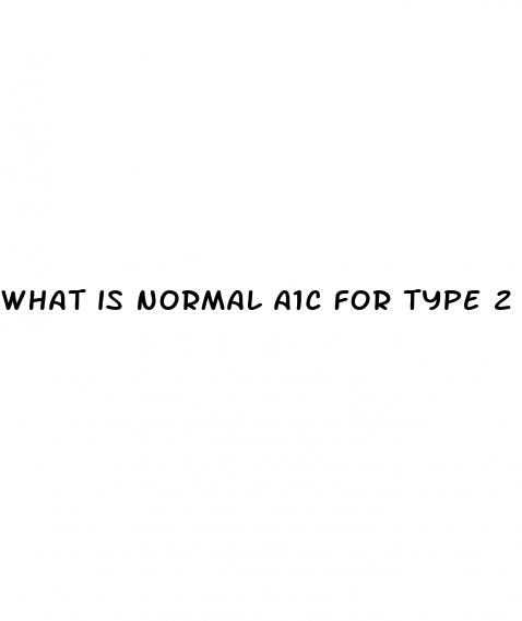 what is normal a1c for type 2 diabetes