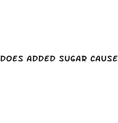 does added sugar cause diabetes