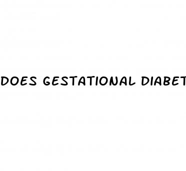 does gestational diabetes cause diabetes later in life