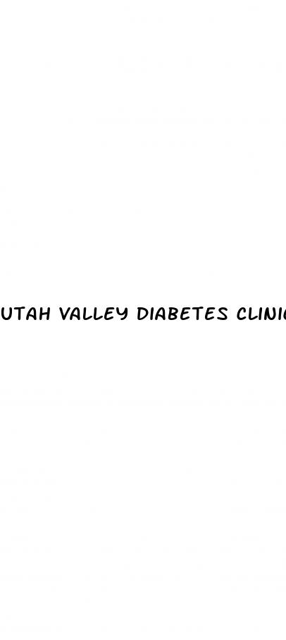utah valley diabetes clinic