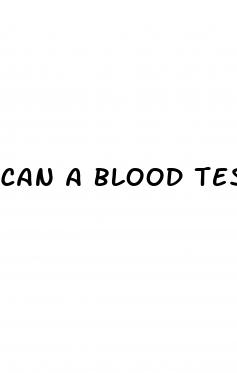 can a blood test show diabetes