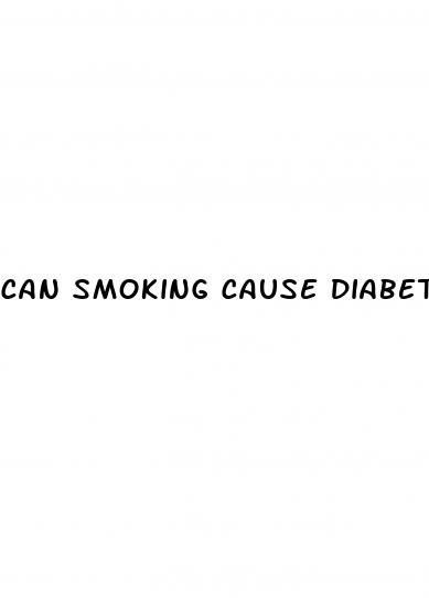 can smoking cause diabetes type 2