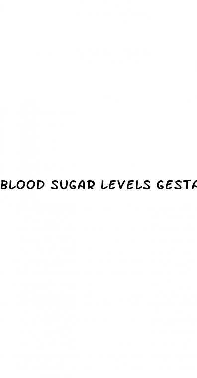 blood sugar levels gestational diabetes chart