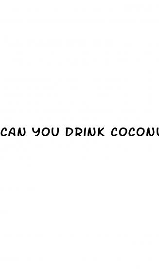 can you drink coconut water if you have diabetes