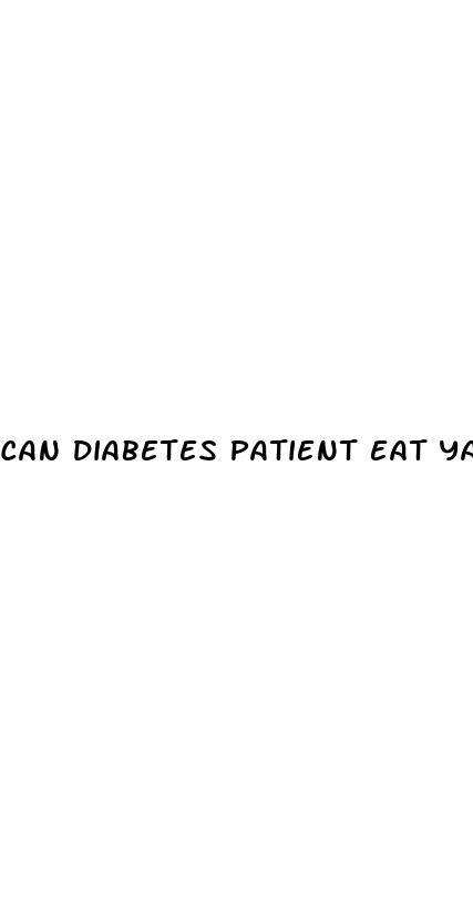 can diabetes patient eat yam