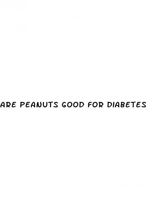 are peanuts good for diabetes 2