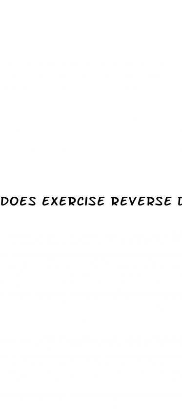 does exercise reverse diabetes