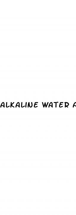 alkaline water and diabetes