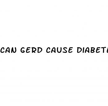 can gerd cause diabetes