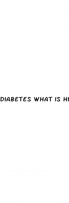diabetes what is high blood sugar