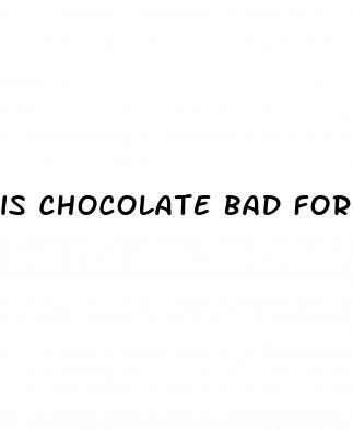 is chocolate bad for diabetes