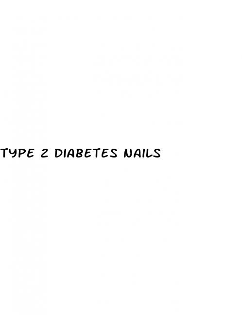 type 2 diabetes nails