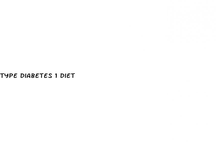 type diabetes 1 diet