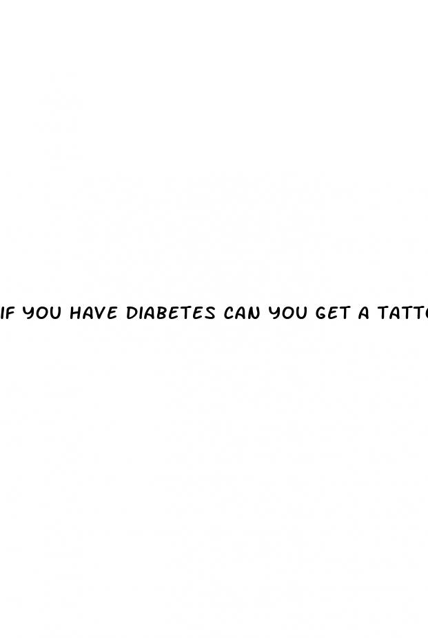 if you have diabetes can you get a tattoo