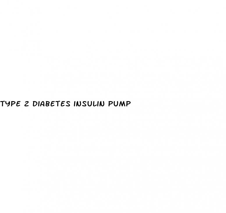 type 2 diabetes insulin pump