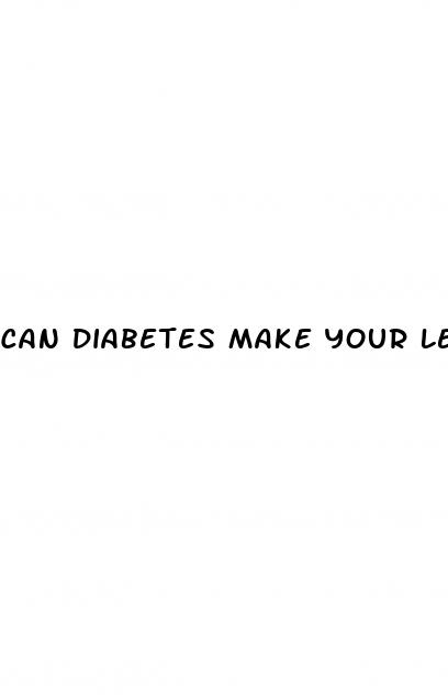 can diabetes make your legs hurt