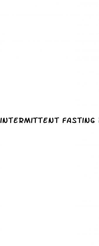 intermittent fasting diabetes risk