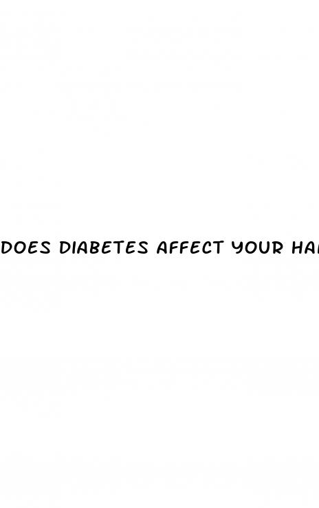 does diabetes affect your hands