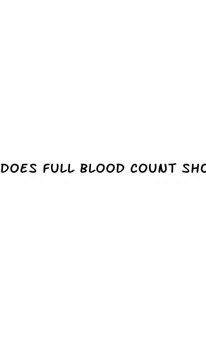 does full blood count show diabetes