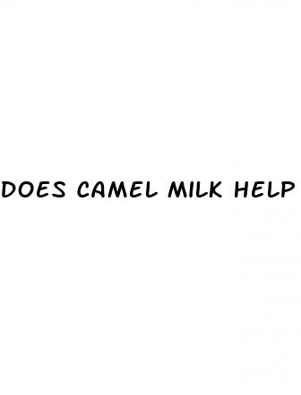 does camel milk help diabetes