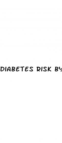 diabetes risk by bmi