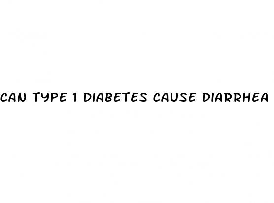 can type 1 diabetes cause diarrhea