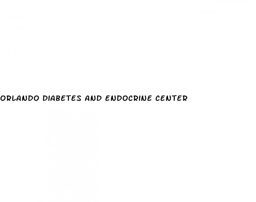 orlando diabetes and endocrine center