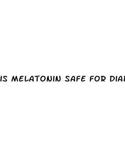 is melatonin safe for diabetes