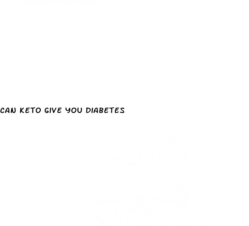 can keto give you diabetes