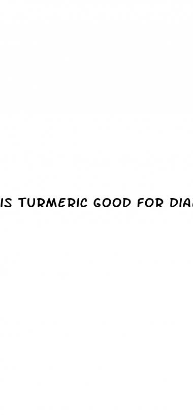 is turmeric good for diabetes