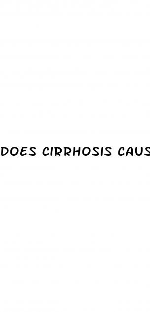does cirrhosis cause diabetes