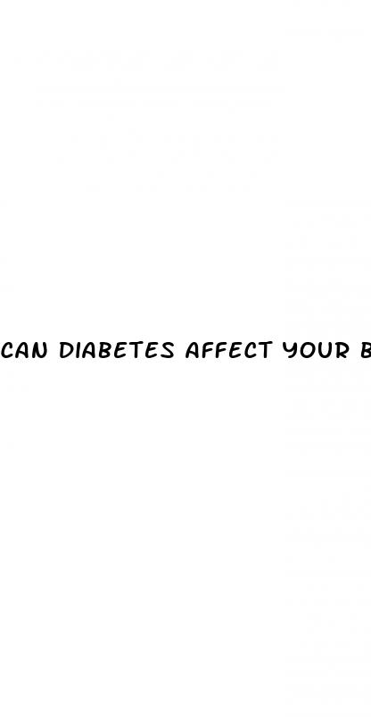 can diabetes affect your balance