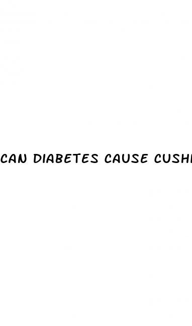 can diabetes cause cushing s