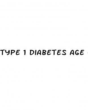 type 1 diabetes age of onset