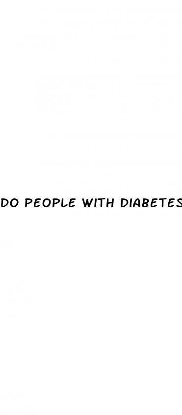 do people with diabetes need sugar