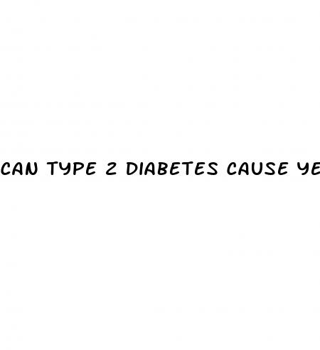 can type 2 diabetes cause yeast infections