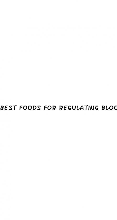 best foods for regulating blood sugar