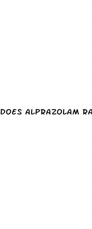 does alprazolam raise blood sugar