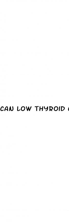can low thyroid cause diabetes