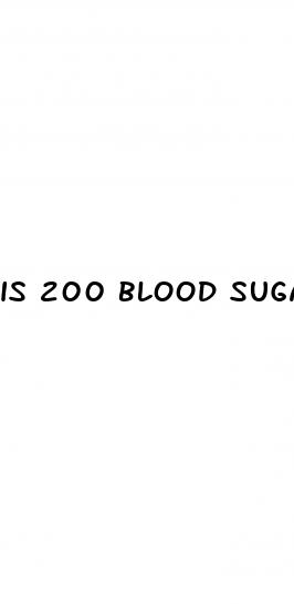 is 200 blood sugar normal before eating