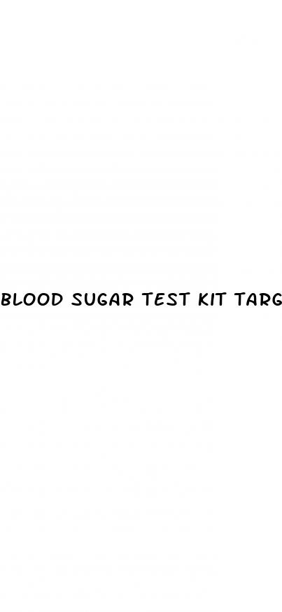 blood sugar test kit target