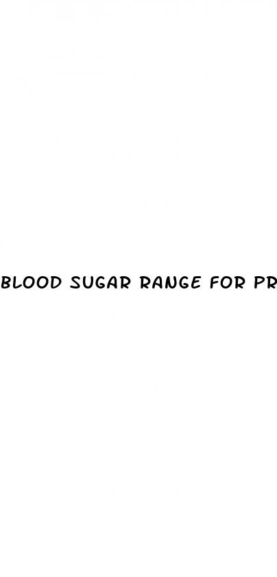 blood sugar range for pregnant