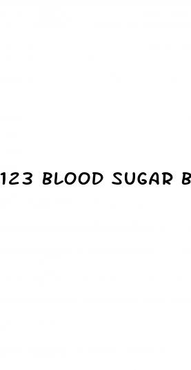 123 blood sugar before eating