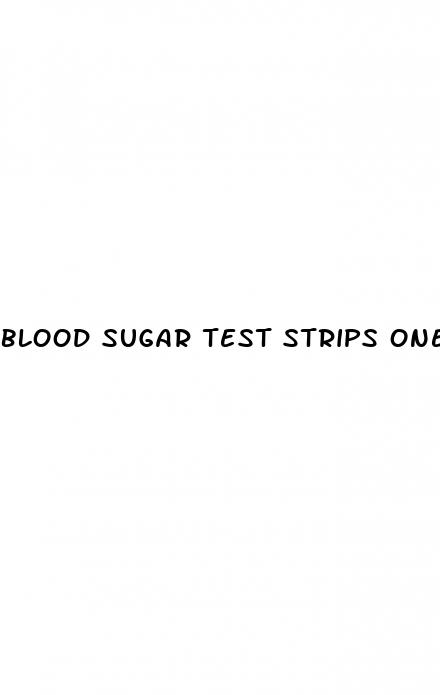 blood sugar test strips onetouch ultra 2