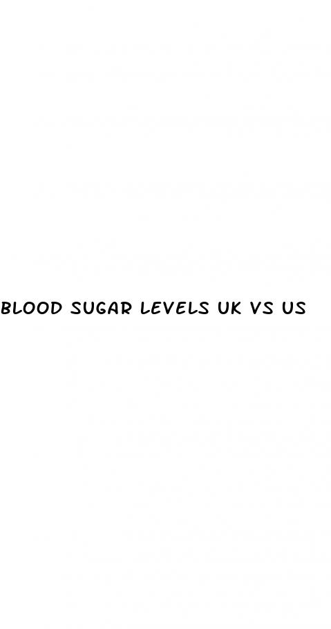 blood sugar levels uk vs us