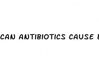 can antibiotics cause blood sugar to rise