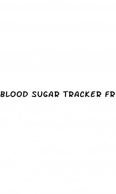 blood sugar tracker free printable